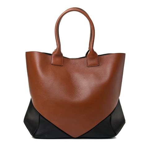 GIVENCHY Nappa Easy Tote Tan Black 781227 